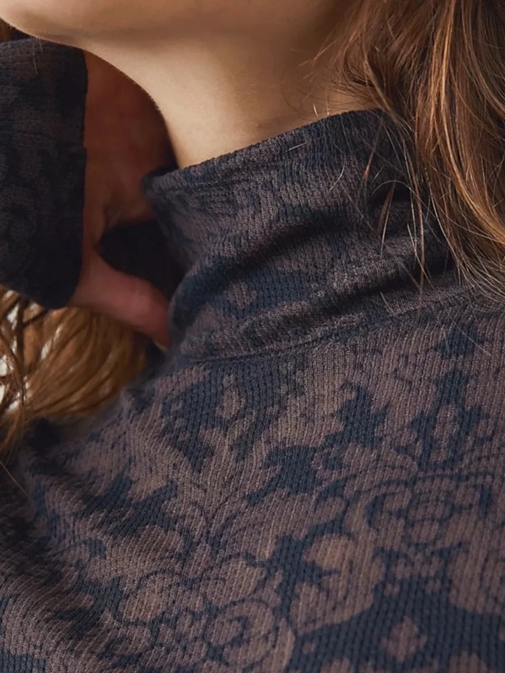 Intimately Free People You And I Long Sleeve Mock Neck